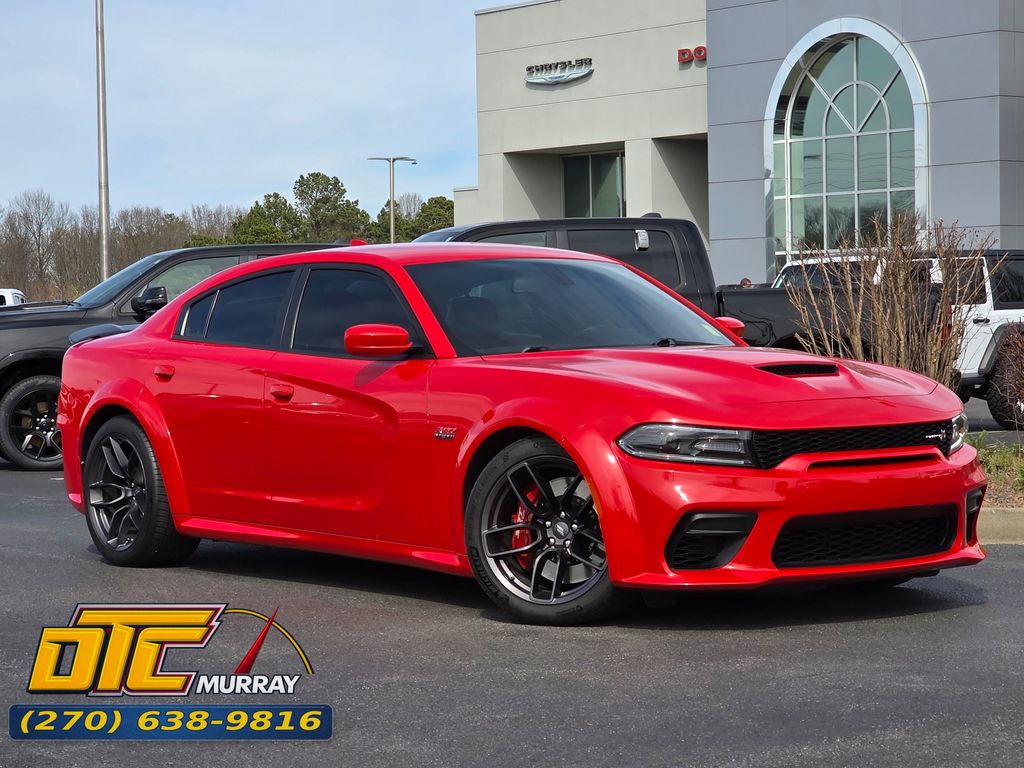 Torred Clearcoat 2021 Dodge Charger Scat Pack Widebody RWD Sedan Rear-Wheel Drive 8-Speed Automatic