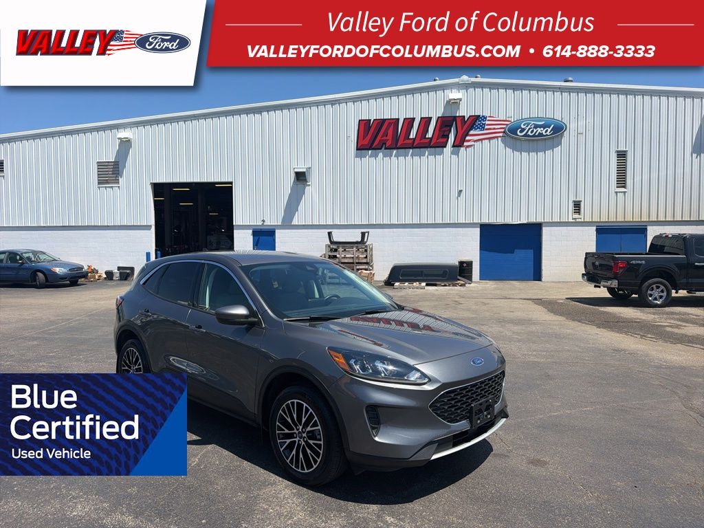 Gray Metallic 2021 Ford Escape Hybrid Plug-in SE FWD SUV / Crossover Front-Wheel Drive Continuously Variable Transmission