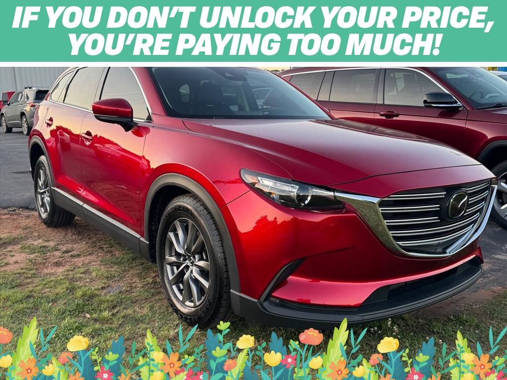 Soul Red Crystal Metallic 2023 Mazda CX-9 Touring AWD SUV / Crossover All-Wheel Drive 6-Speed Automatic