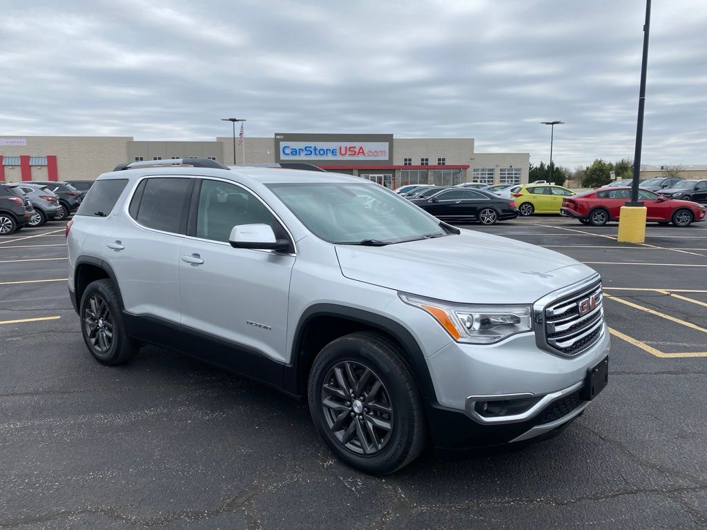 Quicksilver Metallic 2018 GMC Acadia SLT-1 FWD SUV / Crossover Front-Wheel Drive 6-Speed Automatic