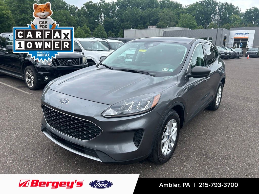 Gray Metallic 2022 Ford Escape SUV / Crossover Front-Wheel Drive 8-Speed Automatic