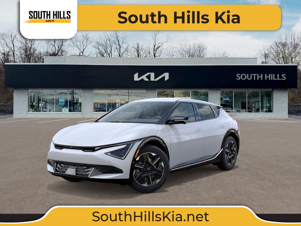 Glacier White Pearl 2025 Kia EV6 Wind AWD SUV / Crossover All-Wheel Drive 1-Speed Automatic