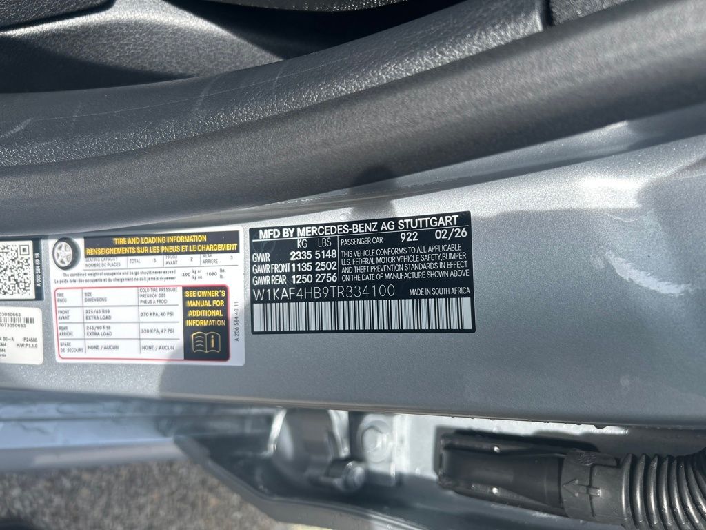 2026 Mercedes-Benz C-Class C 300 Silver at John Sisson Motors