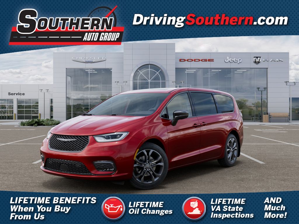 Red Hot Pearlcoat 2026 Chrysler Pacifica Select FWD Minivan Front-Wheel Drive 9-Speed Automatic