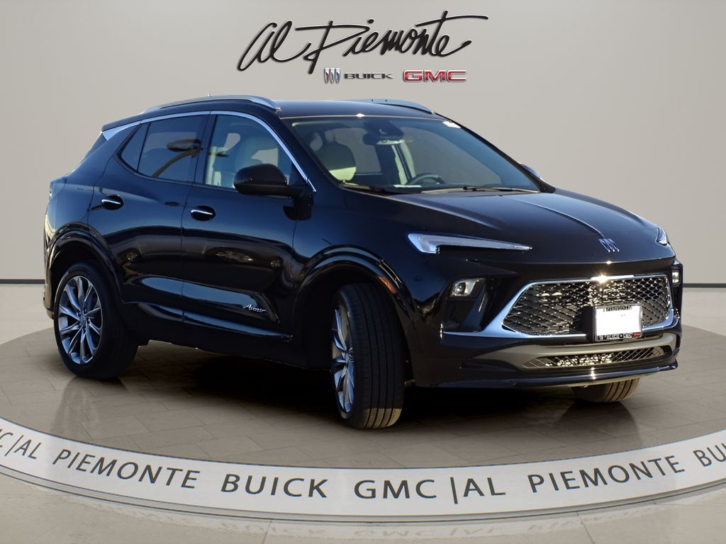 Black (Ebony Twilight Metallic) 2024 Buick Encore GX Avenir FWD SUV / Crossover Front-Wheel Drive Continuously Variable Transmission