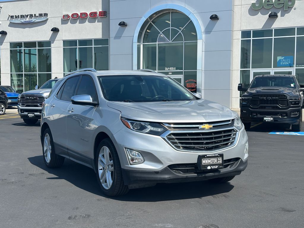 Silver Ice Metallic 2019 Chevrolet Equinox SUV / Crossover Four-Wheel Drive 9-Speed Automatic Overdrive
