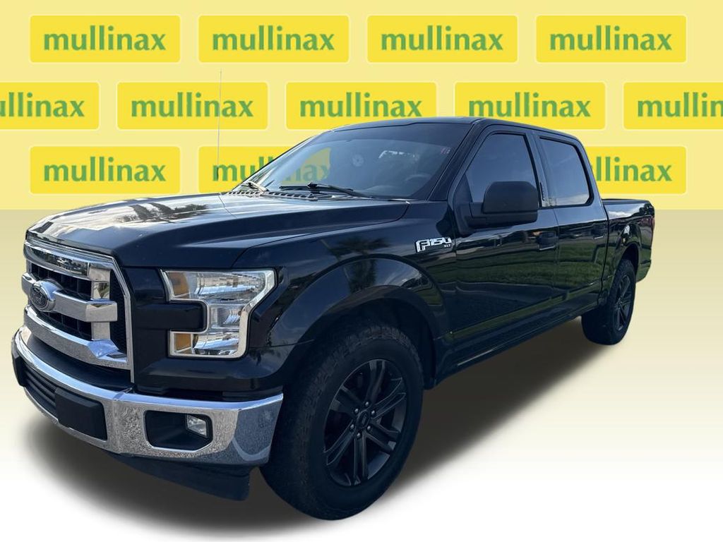 Used 2017 Black Ford XLT image 2