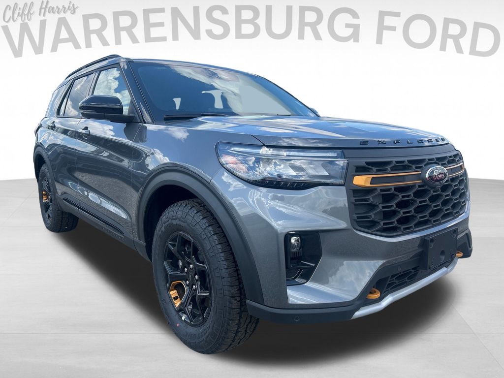 Carbonized Gray Metallic 2026 Ford Explorer SUV / Crossover All-Wheel Drive Automatic