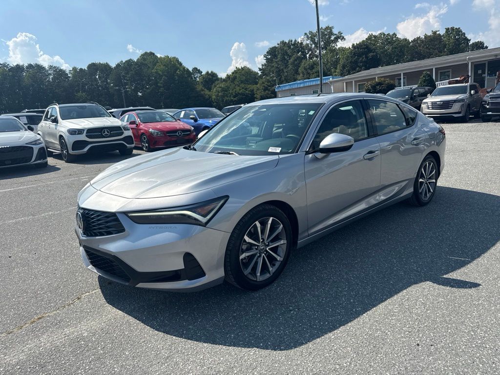 Solar Silver Metallic 2026 Acura Integra Hatchback Front-Wheel Drive Continuously Variable Transmission