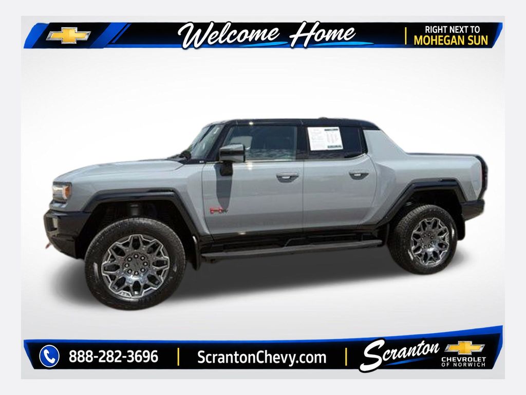 Meteorite Metallic 2025 GMC Hummer EV Pickup Pickup Truck All-Wheel Drive 1-Speed Automatic