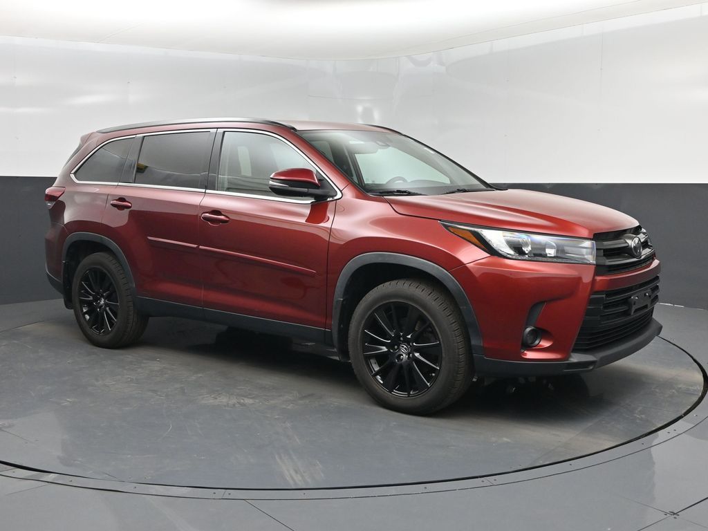 Salsa Red Pearl 2019 Toyota Highlander SE AWD SUV / Crossover All-Wheel Drive 8-Speed Automatic