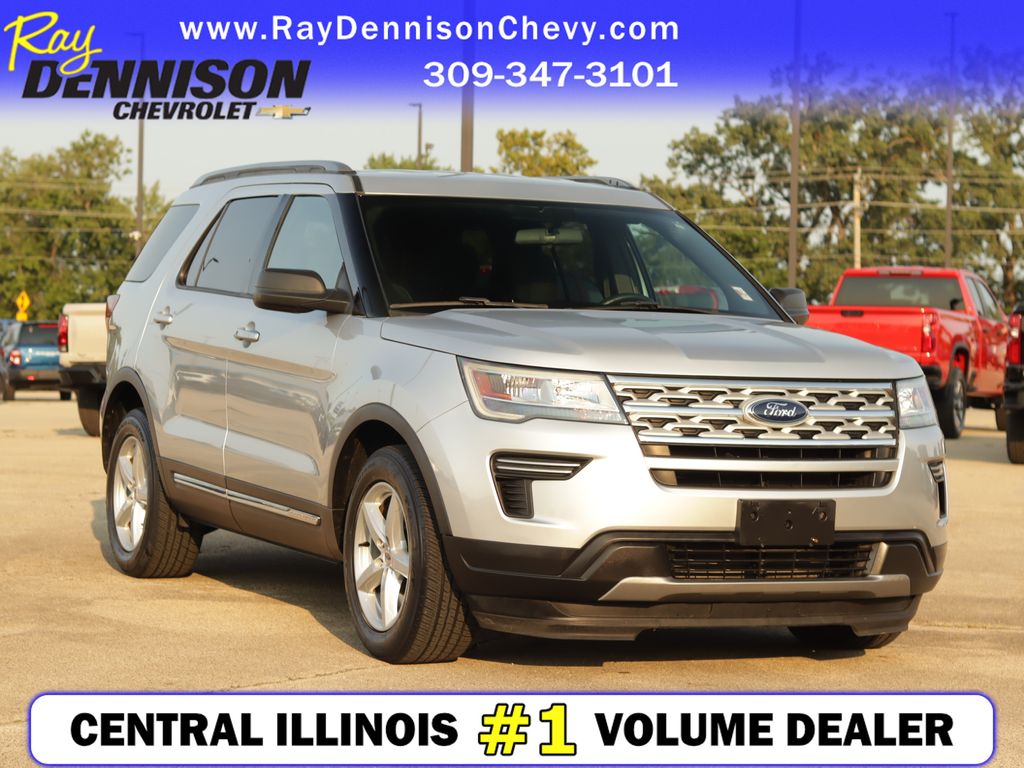 Ingot Silver 2019 Ford Explorer SUV / Crossover Front-Wheel Drive 6-Speed Automatic