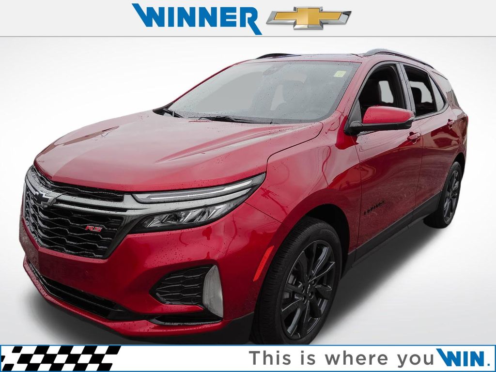 Radiant Red Tintcoat 2023 Chevrolet Equinox SUV / Crossover Front-Wheel Drive 6-Speed Automatic Overdrive