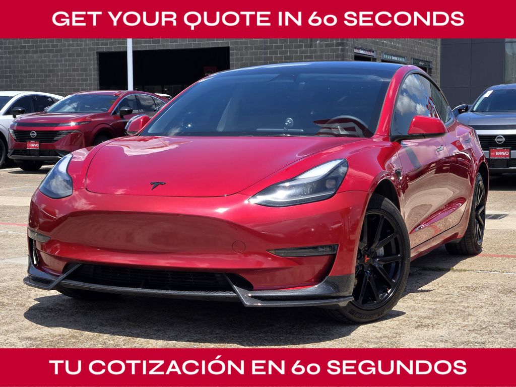 2023 Tesla Model 3 Base Red at Ultimate Motorsports