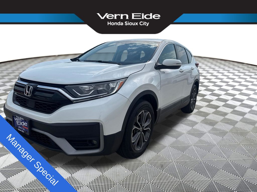 Platinum White Pearl 2022 Honda CR-V SUV / Crossover All-Wheel Drive Continuously Variable Transmission