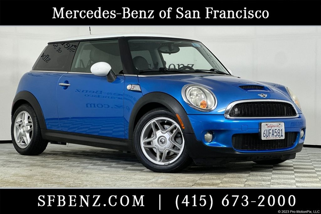 Laser Blue Metallic 2008 MINI Cooper S Coupe Front-Wheel Drive 6-Speed Automatic