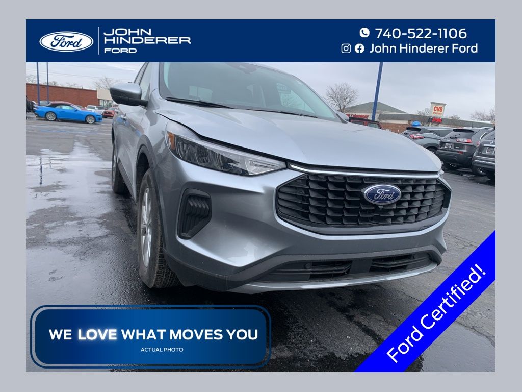 Silver Metallic 2023 Ford Escape SUV / Crossover All-Wheel Drive 8-Speed Automatic