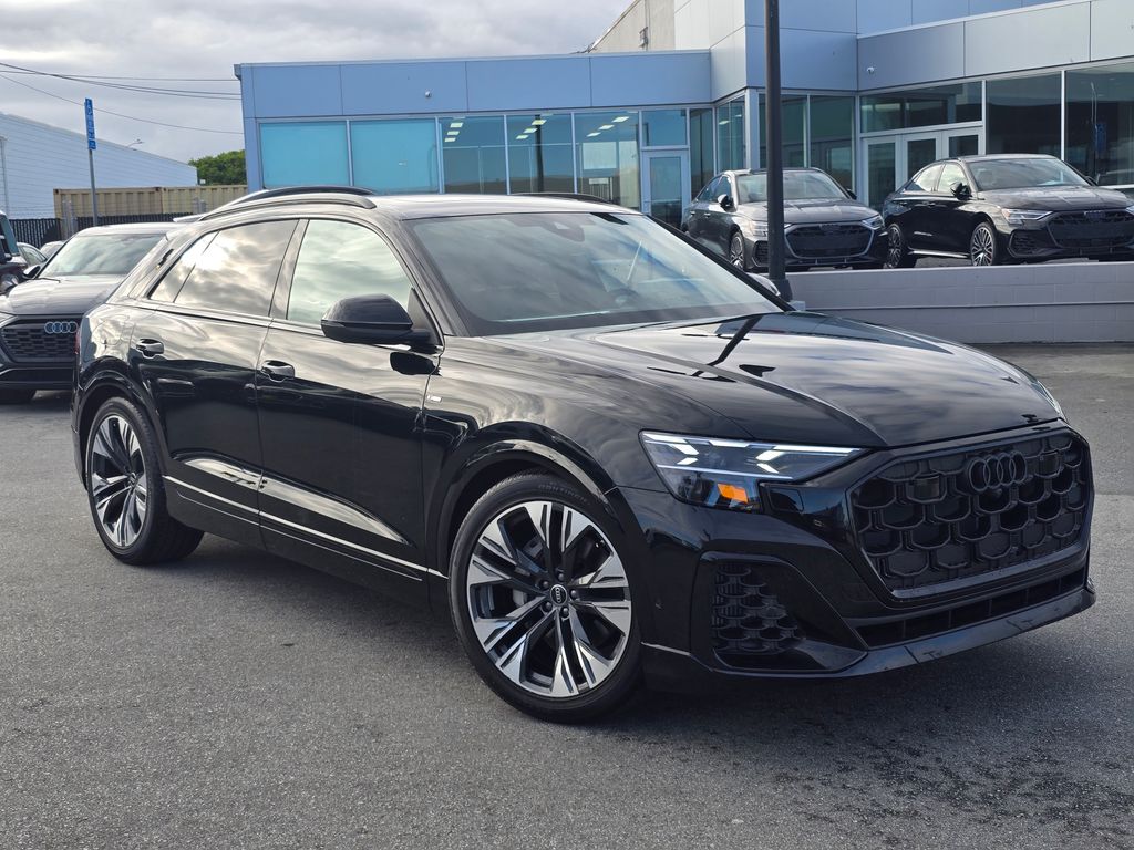 Mythos Black Metallic 2025 Audi Q8 quattro Prestige 55 TFSI SUV / Crossover All-Wheel Drive 8-Speed Automatic
