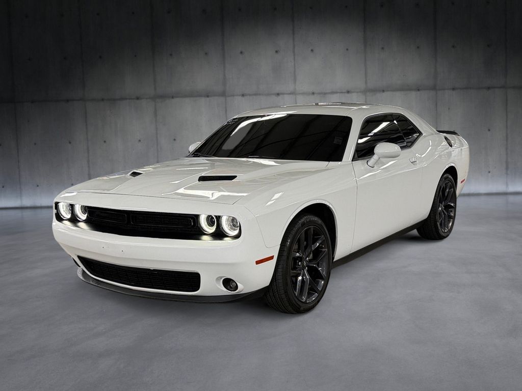 White Knuckle Clearcoat 2023 Dodge Challenger SXT RWD Coupe Rear-Wheel Drive 8-Speed Automatic