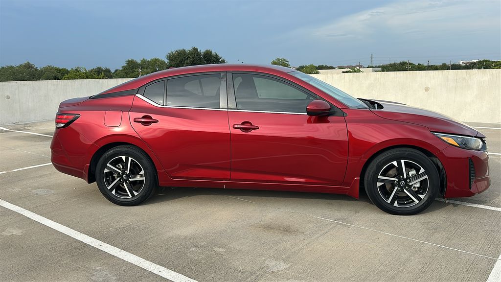 2024 Nissan Sentra SV Red at Classic Elite Chevrolet Sugar Land