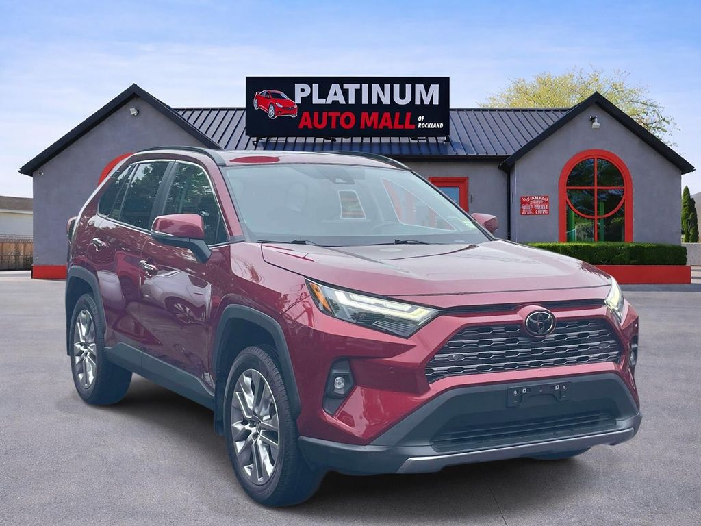 Red (Ruby Flare Pearl) 2023 Toyota RAV4 SUV / Crossover All-Wheel Drive 8-Speed Automatic