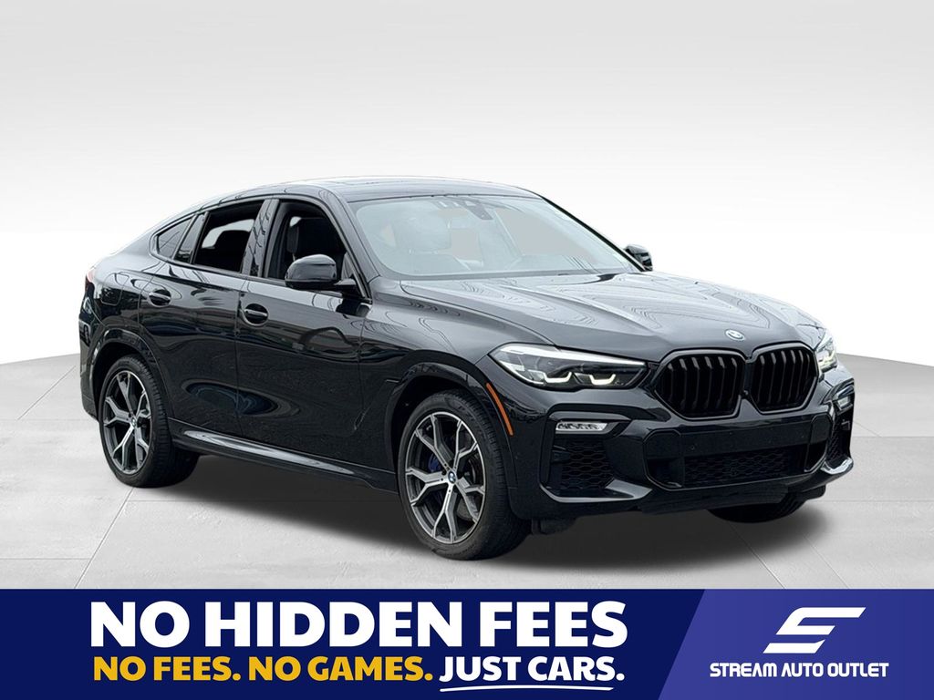 Black Sapphire Metallic 2020 BMW X6 SUV / Crossover All-Wheel Drive 8-Speed Automatic