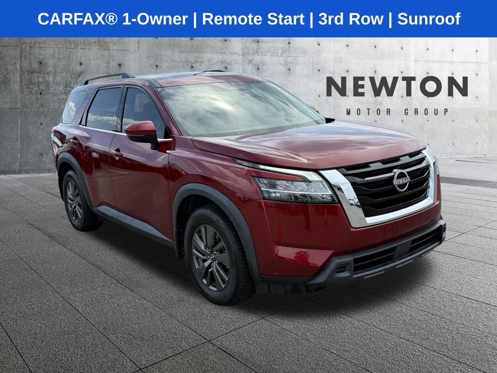 Red (Scarlet Ember Tintcoat) 2022 Nissan Pathfinder SUV / Crossover Front-Wheel Drive 9-Speed Automatic