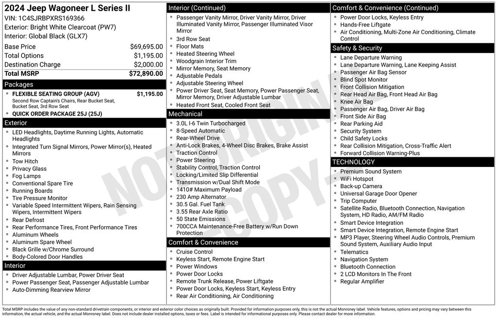Used 2024 White Jeep Series II image 3