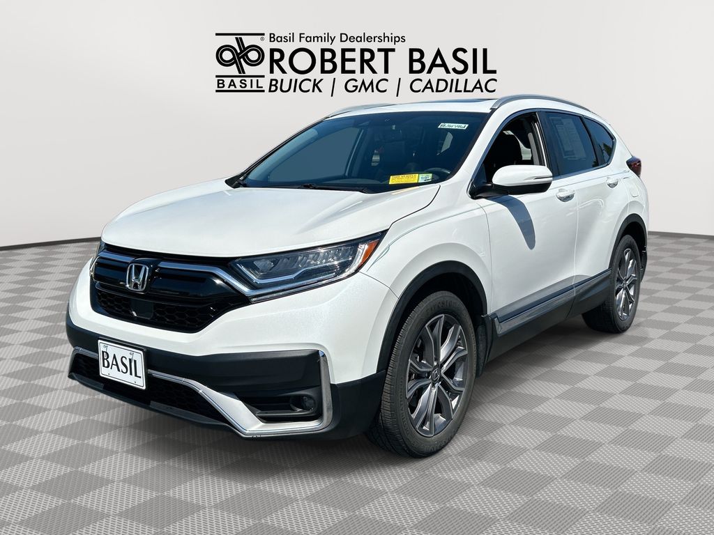 Platinum White Pearl 2021 Honda CR-V SUV / Crossover All-Wheel Drive Continuously Variable Transmission