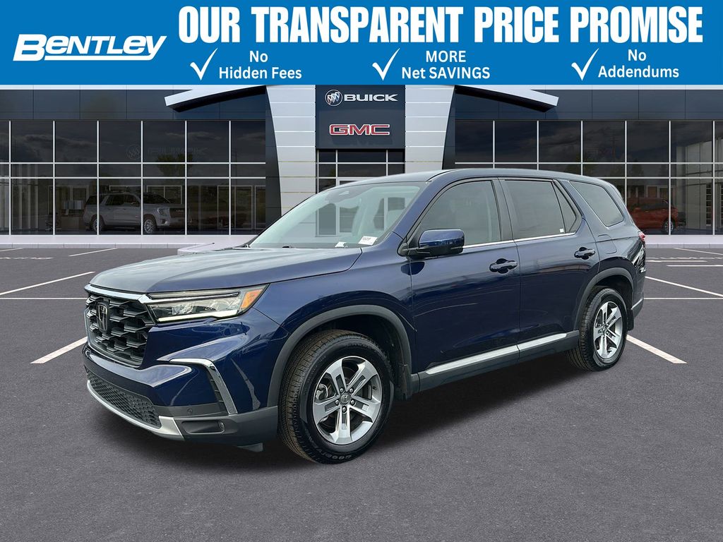 Black (Obsidian Blue Pearl) 2024 Honda Pilot SUV / Crossover Front-Wheel Drive Automatic
