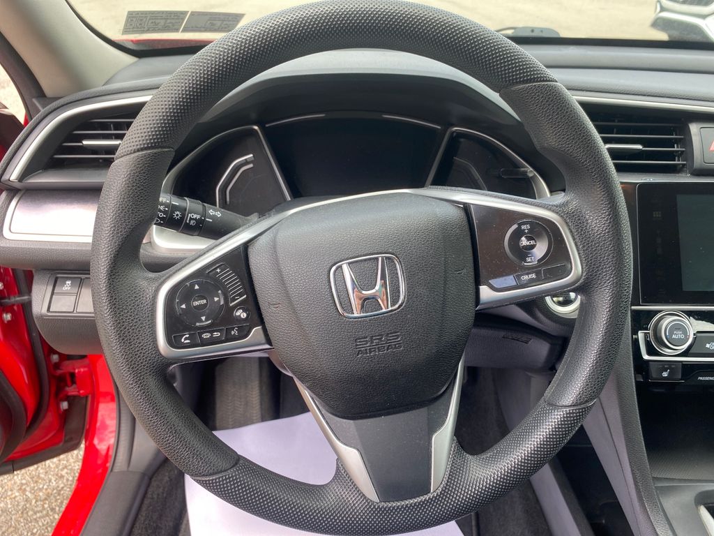 2017 Honda Civic EX-T Red at Subaru and VW of Moon Township