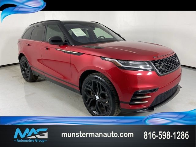 Red Metallic 2019 Land Rover Range Rover Velar P300 R-Dynamic SE AWD SUV / Crossover 8-Speed Automatic