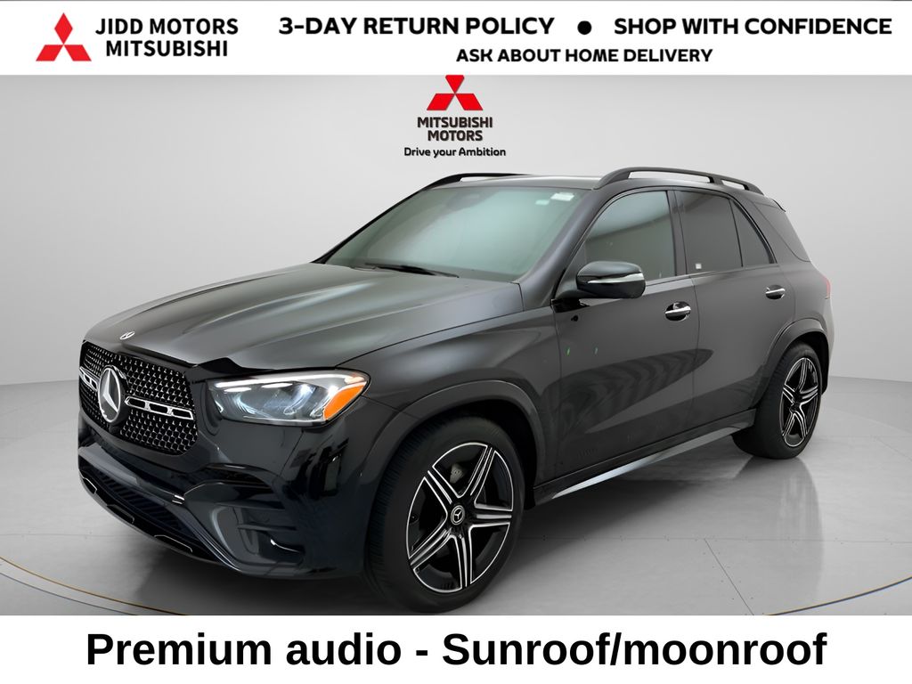 Obsidian Black Metallic 2025 Mercedes-Benz GLE SUV / Crossover All-Wheel Drive 9-Speed Automatic