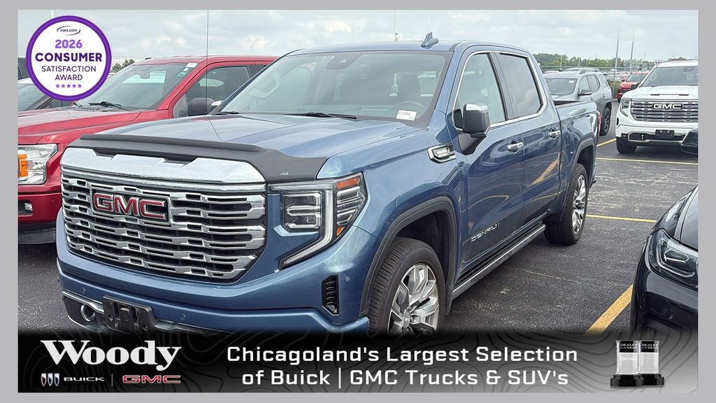 Downpour Metallic 2025 GMC Sierra 1500 Pickup Truck Four-Wheel Drive Automatic