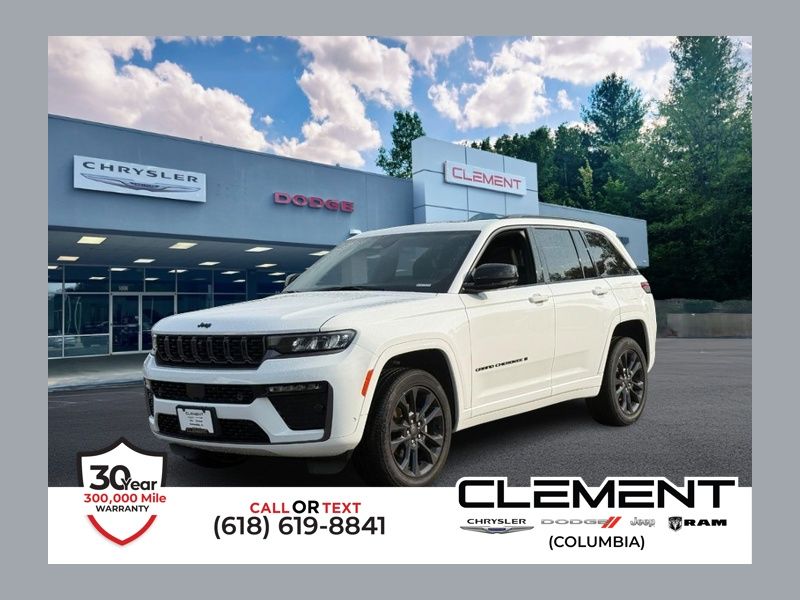 Bright White Clearcoat 2026 Jeep Grand Cherokee SUV / Crossover Four-Wheel Drive 8-Speed Automatic