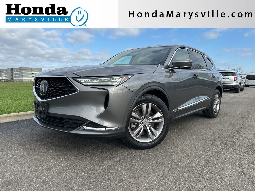 Liquid Carbon Metallic 2023 Acura MDX SH-AWD SUV / Crossover All-Wheel Drive Automatic