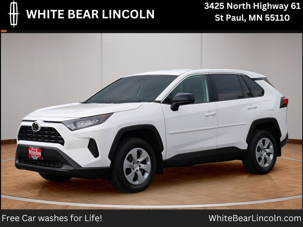 White 2022 Toyota RAV4 SUV / Crossover All-Wheel Drive 8-Speed Automatic