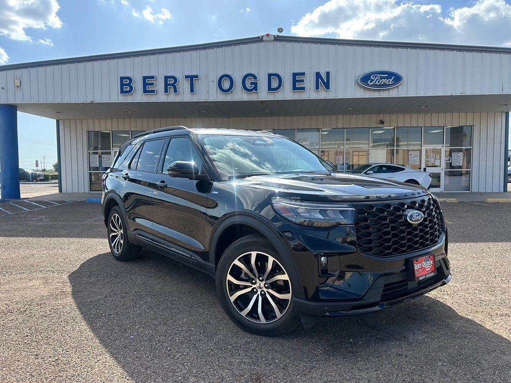 Black Metallic 2026 Ford Explorer SUV / Crossover All-Wheel Drive Automatic