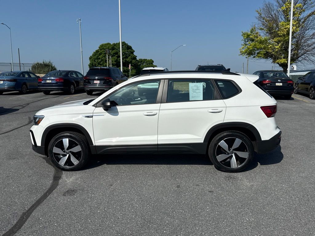 2023 Volkswagen Taos 1.5T S White at Auto Express Mitsubishi