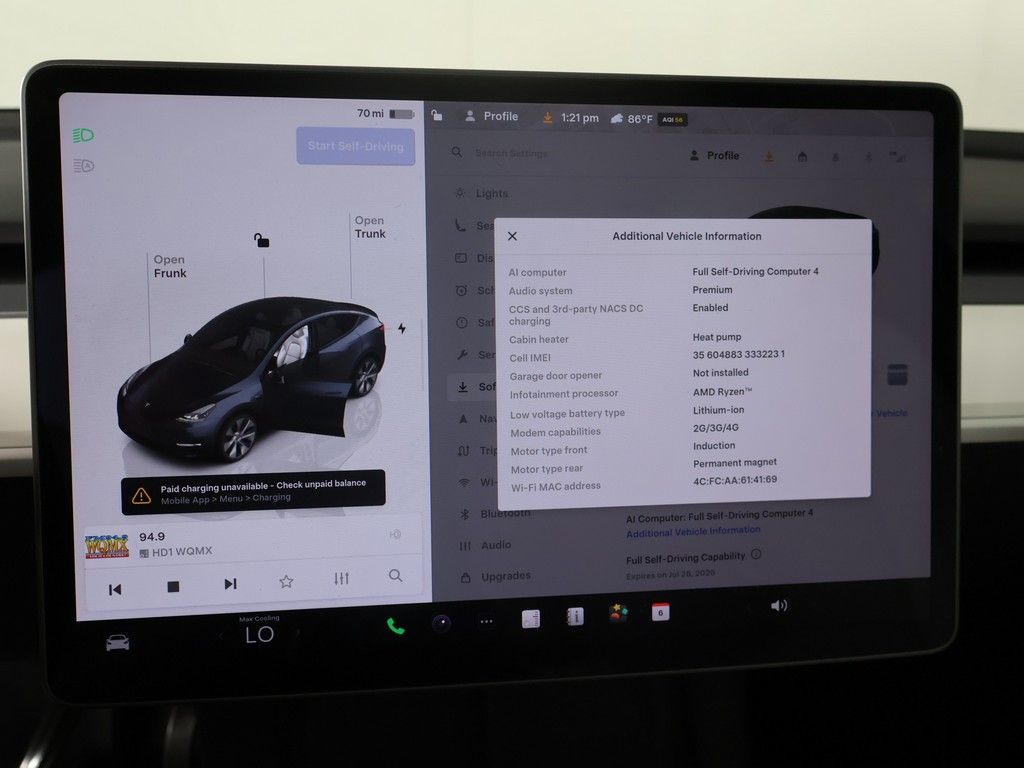 Used 2024 Gray Tesla Long Range image 3