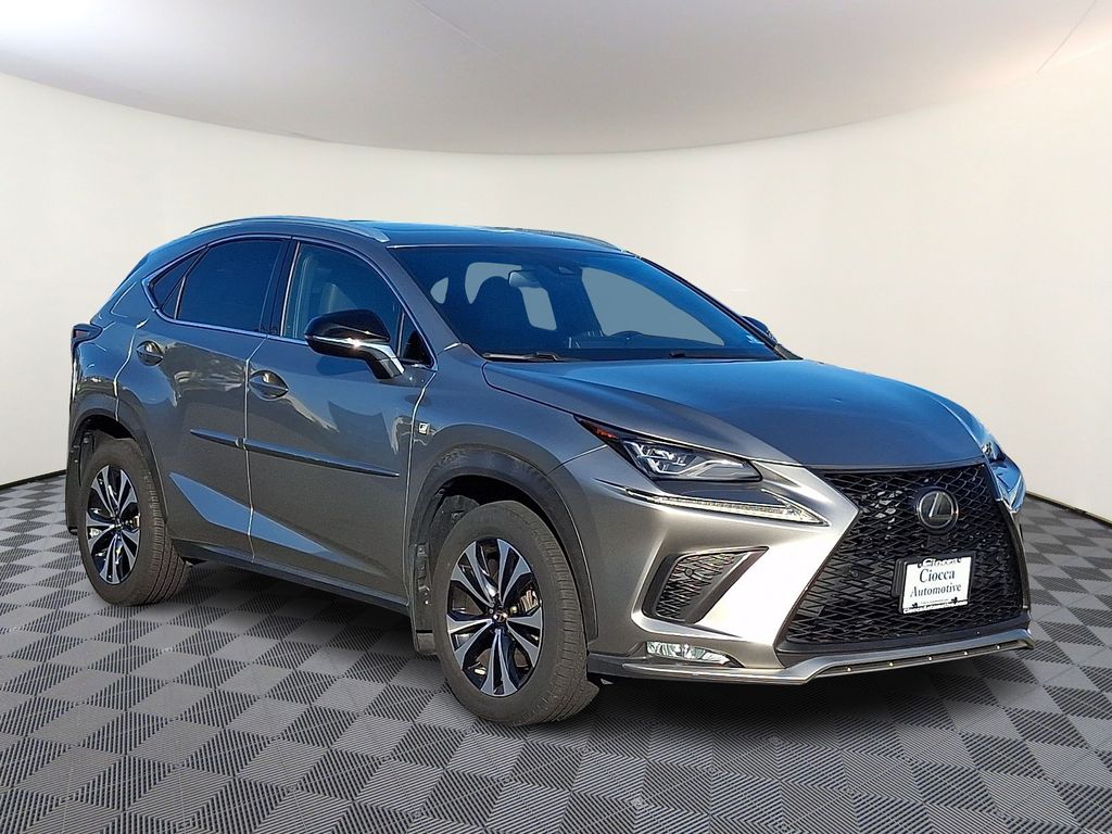 Silver 2020 Lexus NX SUV / Crossover All-Wheel Drive 6-Speed Automatic