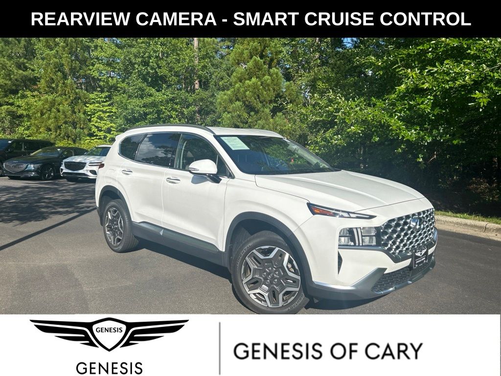 Serenity White Pearl 2023 Hyundai Santa Fe Hybrid Plug-In SUV / Crossover All-Wheel Drive 6-Speed Automatic