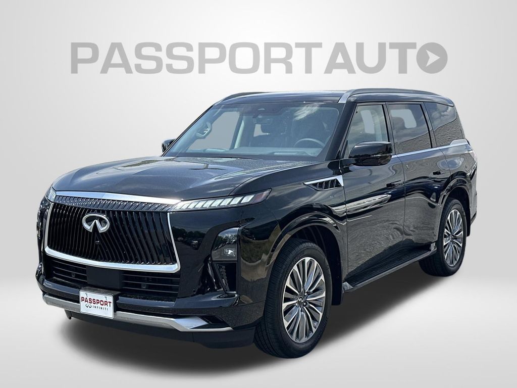Black Obsidian 2026 INFINITI QX80 Luxe 4WD SUV / Crossover All-Wheel Drive 9-Speed Automatic