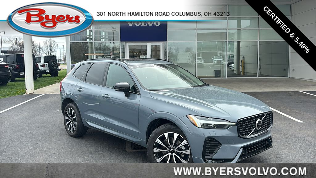 Thunder Gray Metallic 2024 Volvo XC60 B5 Core Dark Theme AWD SUV / Crossover All-Wheel Drive Automatic