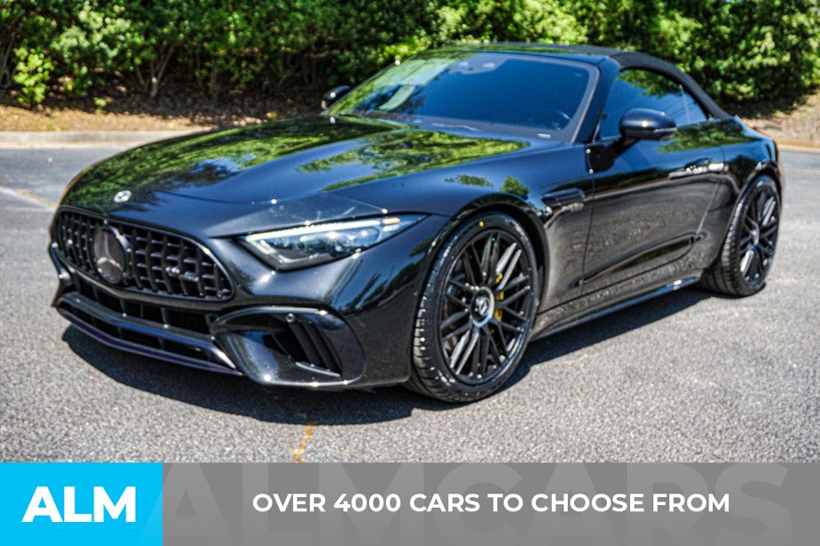Used 2022 Black Mercedes-Benz SL 63 AMG® image 3