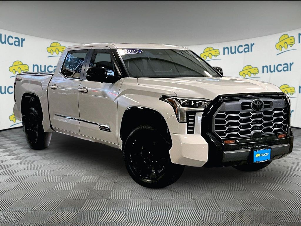 Pearl 2025 Toyota Tundra Pickup Truck Four-Wheel Drive Automatic