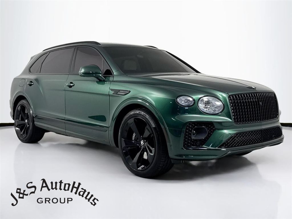 Verdant Metallic 2023 Bentley Bentayga Azure V8 AWD SUV / Crossover All-Wheel Drive 8-Speed Automatic