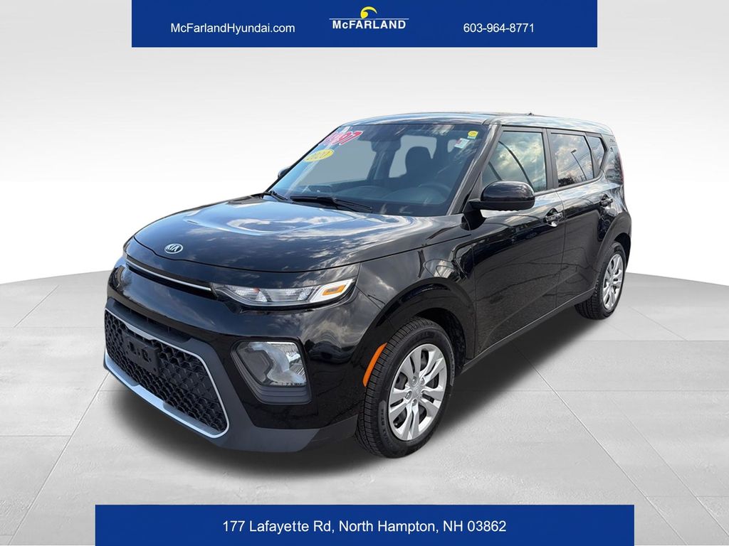 Cherry Black 2020 Kia Soul SUV / Crossover Front-Wheel Drive Continuously Variable Transmission