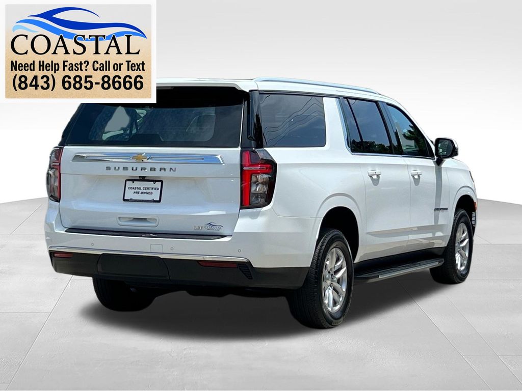 2023 Chevrolet Suburban LT White at Bob King Buick GMC