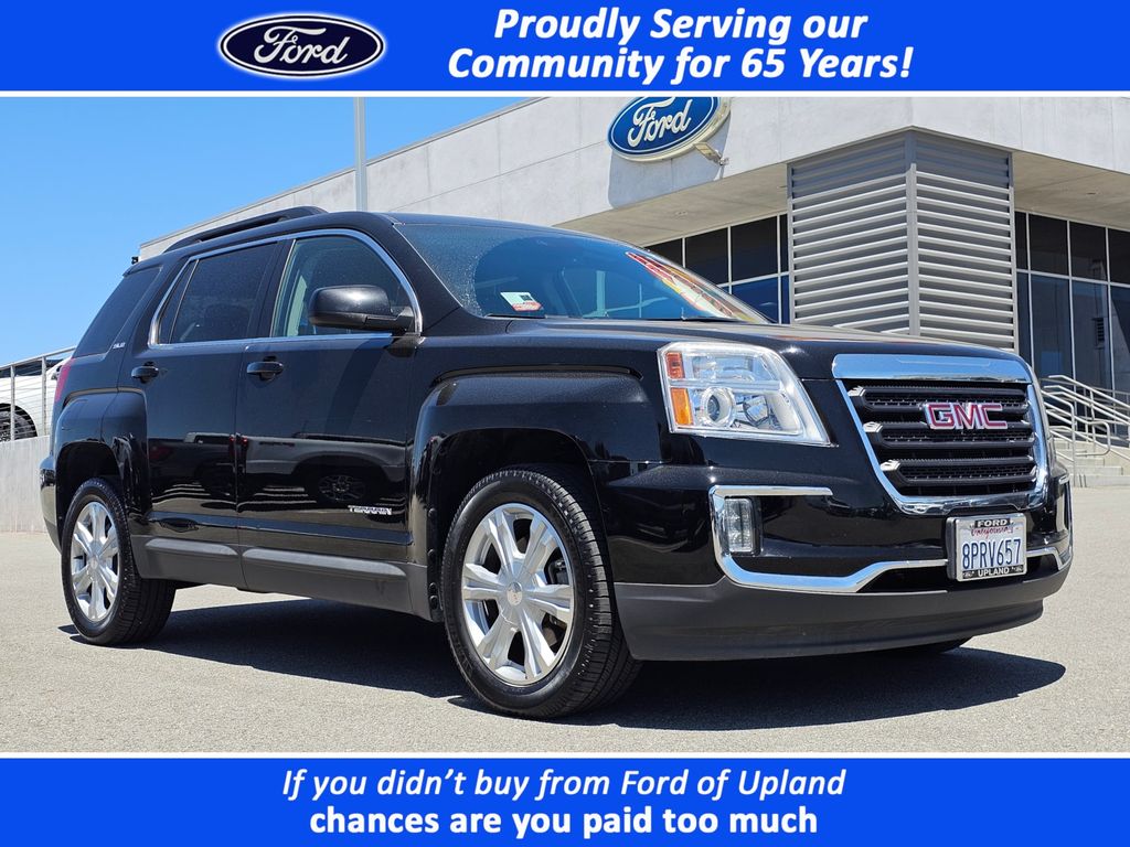 Onyx Black 2017 GMC Terrain SLE2 SUV / Crossover Front-Wheel Drive 6-Speed Automatic